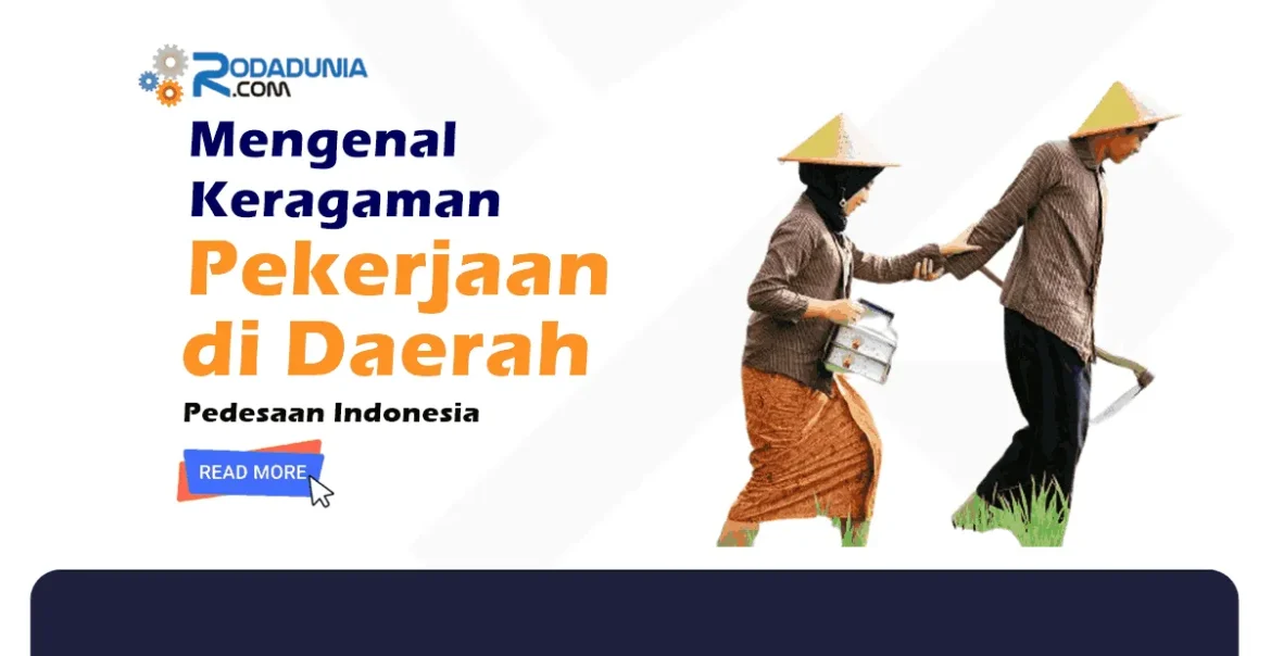 pekerjaan di daerah pedesaan