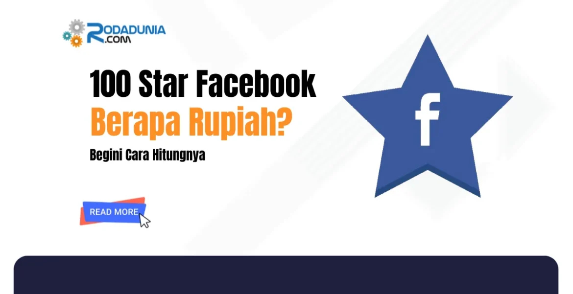 100 star facebook berapa rupiah