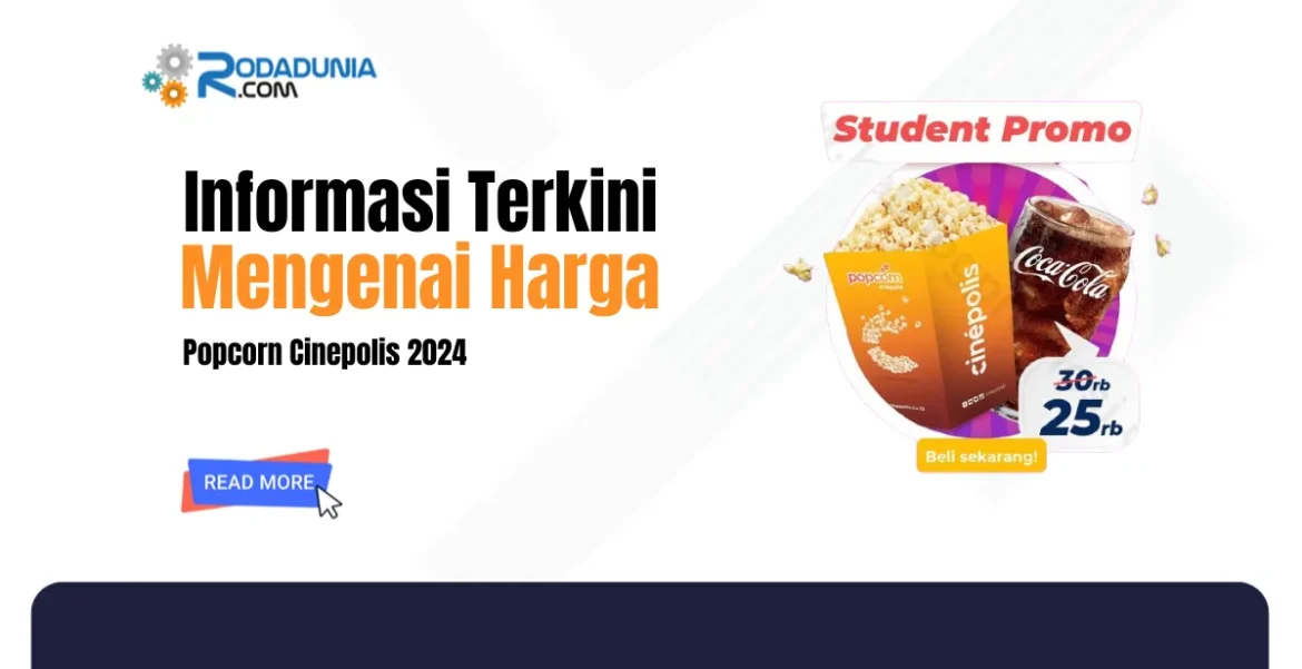 harga popcorn cinepolis