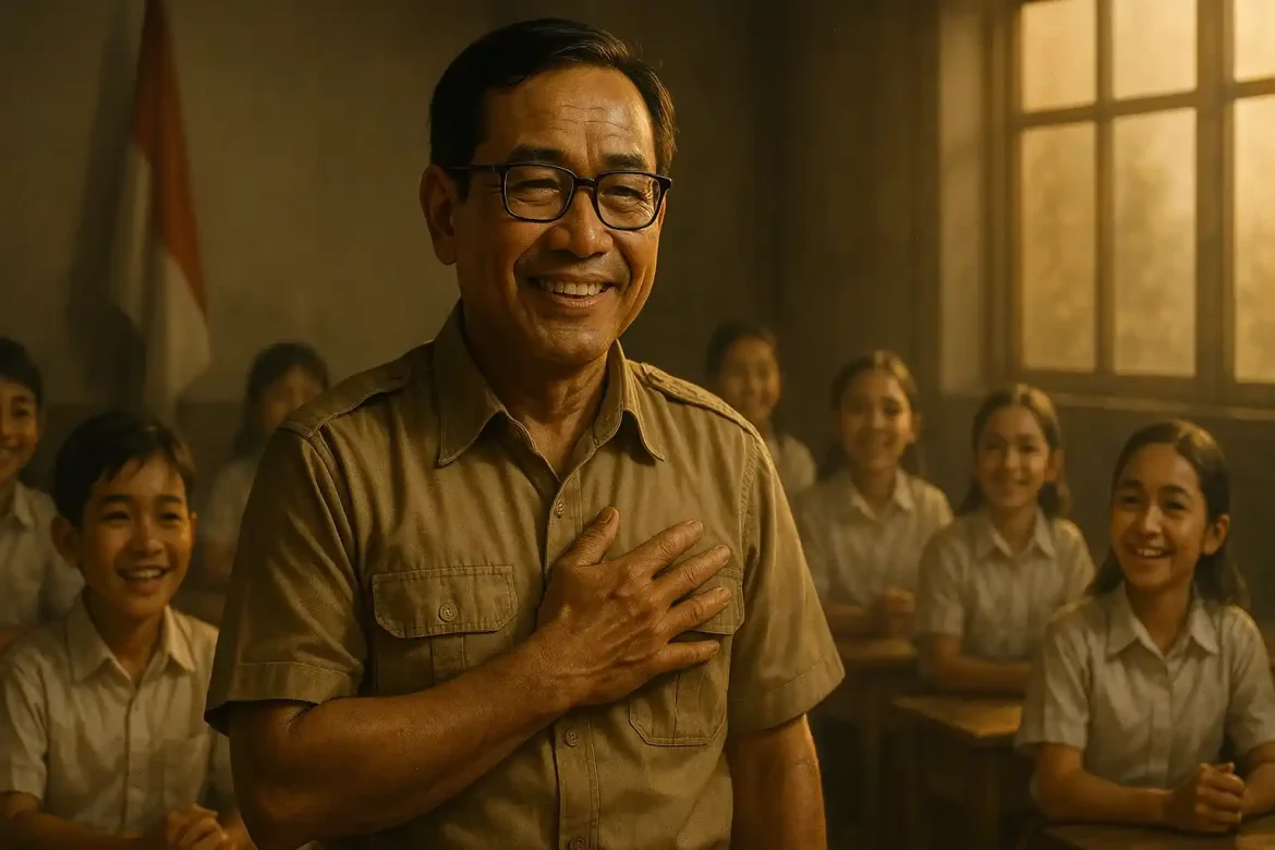 Mengapa Kepala Sekolah pada Cerita di Atas Menjadi Pemimpin Idola